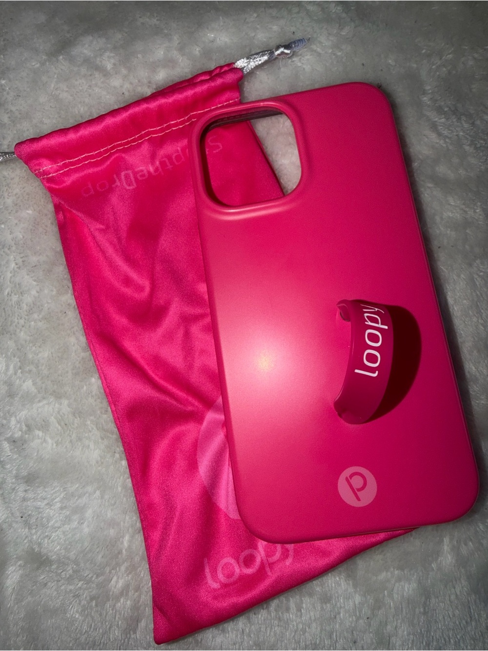 13 Pro Max Loopy Case - Hot Pink - Lefty